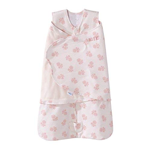 HALO SleepSack Swaddle | Cotton | 1.5 TOG | 68-75°F | 6-12 lbs |Baby Blue