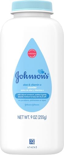 Johnson's Baby Naturally Derived Cornstarch Baby Powder, 1.5 oz