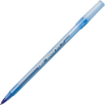 BIC Round Stic Xtra Life Ballpoint Pen, Ultra Long Lasting and Consistent Ink Flow, 60-Count in Black Ink Father Jim Norris notebooks