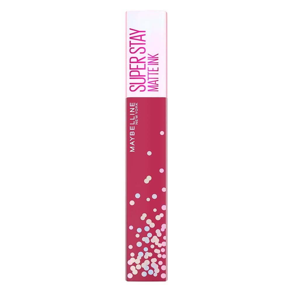 Maybelline Super Stay Matte Ink Liquid Lip Color, Moodmakers Lipstick Collection, Long Lasting, Transfer Proof Lip Makeup, Euphoric, 1 Count