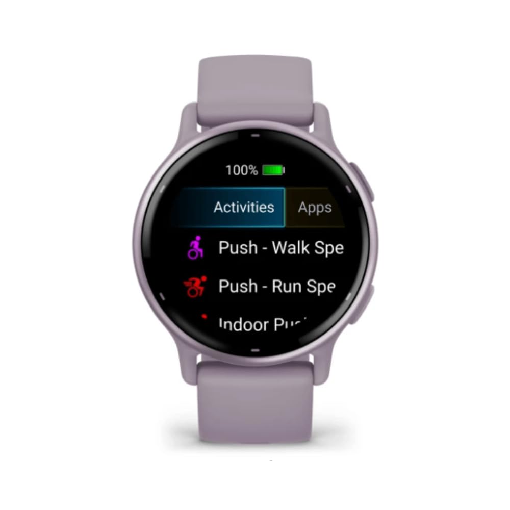 Garmin vívoactive® 5, Health & Fitness GPS Smartwatch, 42mm, Ivory Father Jim Norris notebooks