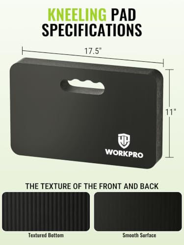 WORKPRO Extra Thick Kneeling Pad, Soft NBR Foam Cushioning for Knees Father Jim Norris notebooks