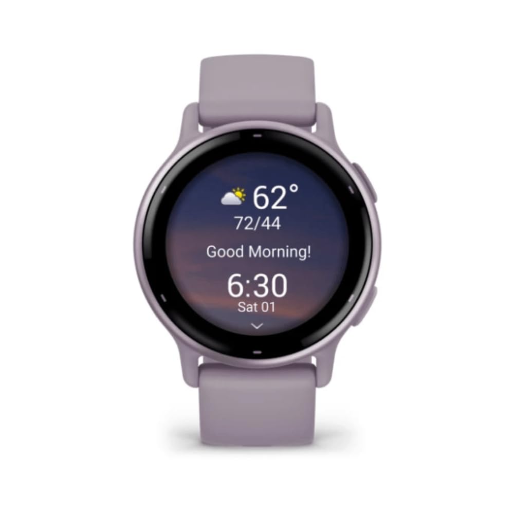 Garmin vívoactive® 5, Health & Fitness GPS Smartwatch, 42mm, Ivory Father Jim Norris notebooks