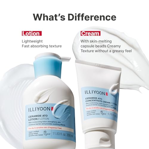 Illiyoon Ceramide Ato Concentrate Cream | Moisturizer for Dry & Sensitive Skin, 100hr Lasting Hydration, For Face & Body, Gentle for Infants, Moisture Barrier Repair, Vegan Certified, 6.76 fl.oz. Father Jim Norris notebooks