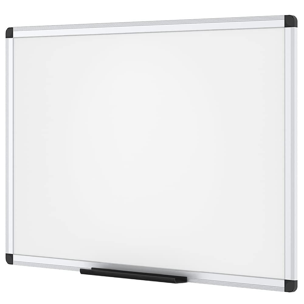 VIZ-PRO Magnetic Dry Erase Board, 36 X 24 Inches, Silver Aluminium Frame Father Jim Norris notebooks