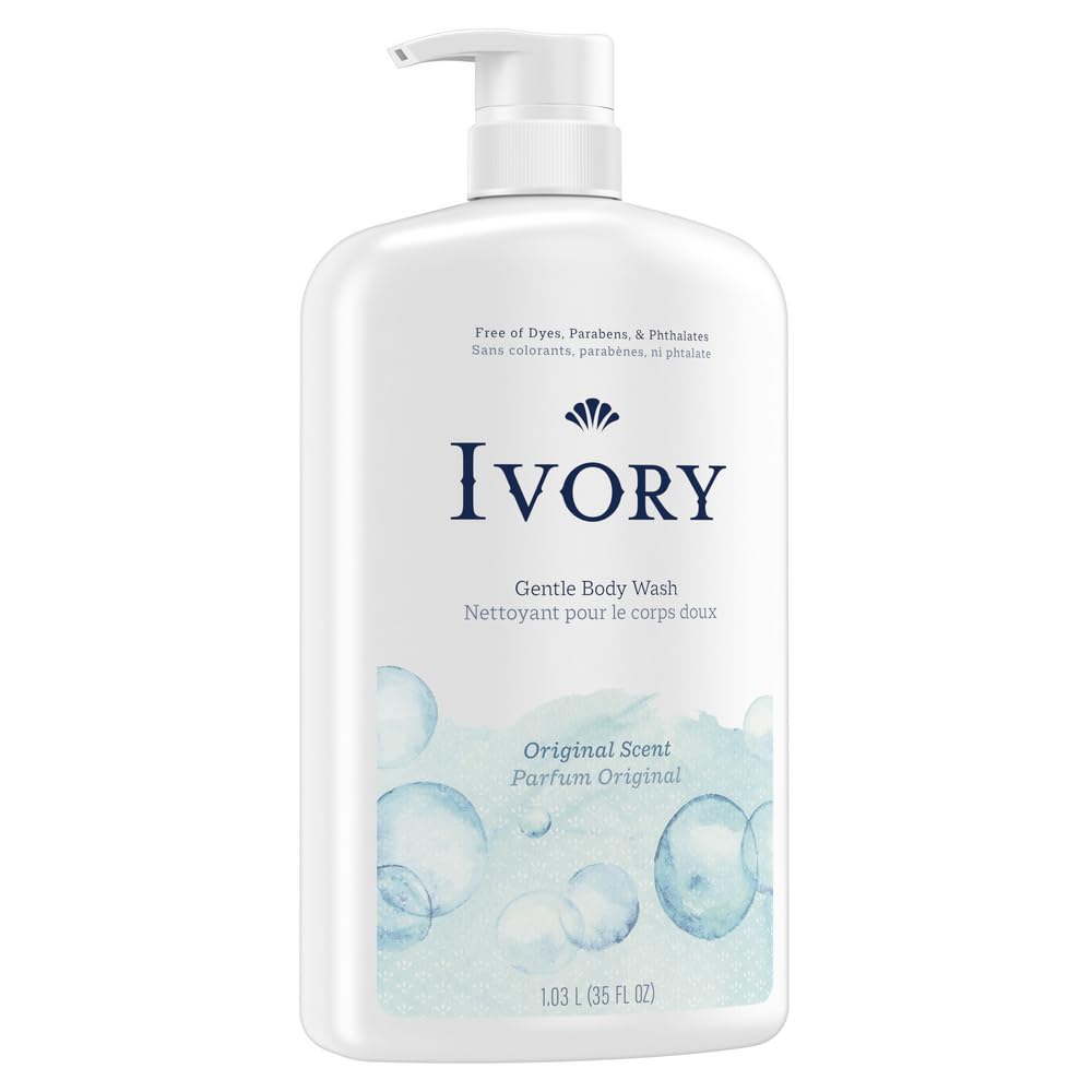 Ivory Body Wash Designed for the Whole Family, Original Scent, 35 fl oz