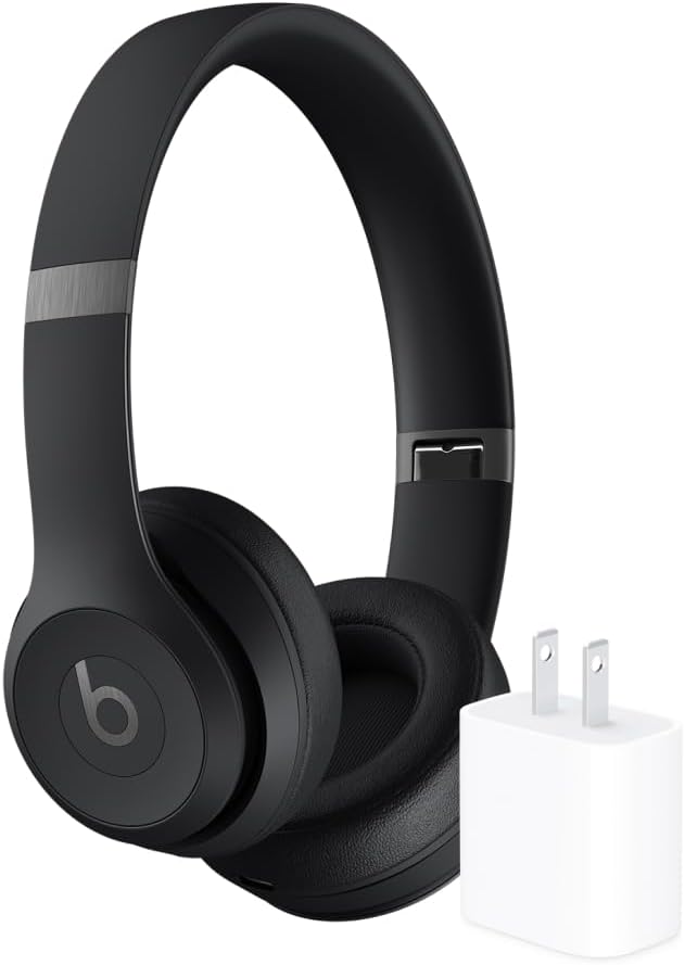 Beats Solo 4 - Wireless On-Ear Bluetooth Headphones, Up to 50-Hour Battery Life, Ultra-Lightweight Comfort, Powerful and Balanced Sound, Apple & Android Compatible - Matte Black Father Jim Norris notebooks