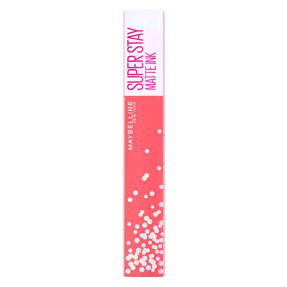 Maybelline Super Stay Matte Ink Liquid Lip Color, Moodmakers Lipstick Collection, Long Lasting, Transfer Proof Lip Makeup, Euphoric, 1 Count
