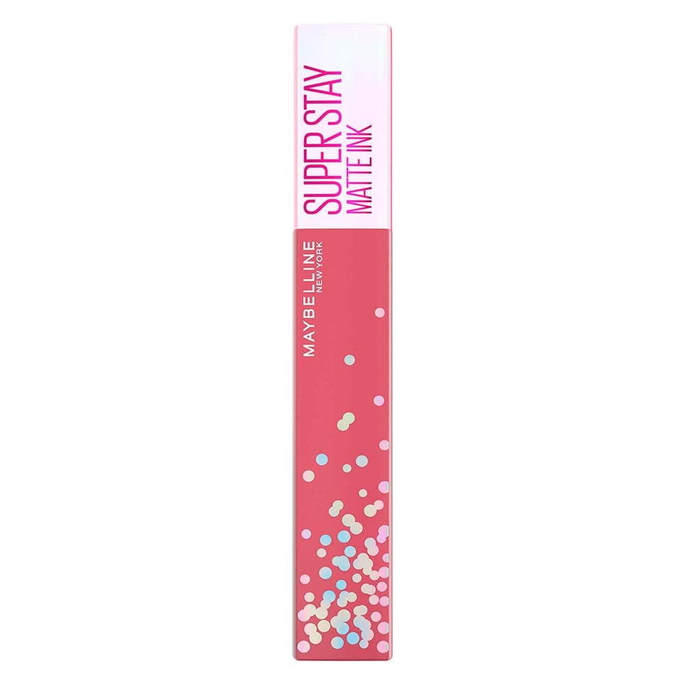 Maybelline Super Stay Matte Ink Liquid Lip Color, Moodmakers Lipstick Collection, Long Lasting, Transfer Proof Lip Makeup, Euphoric, 1 Count