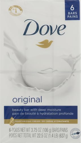 Dove Beauty Bar Soap Original 8 Count for Soft