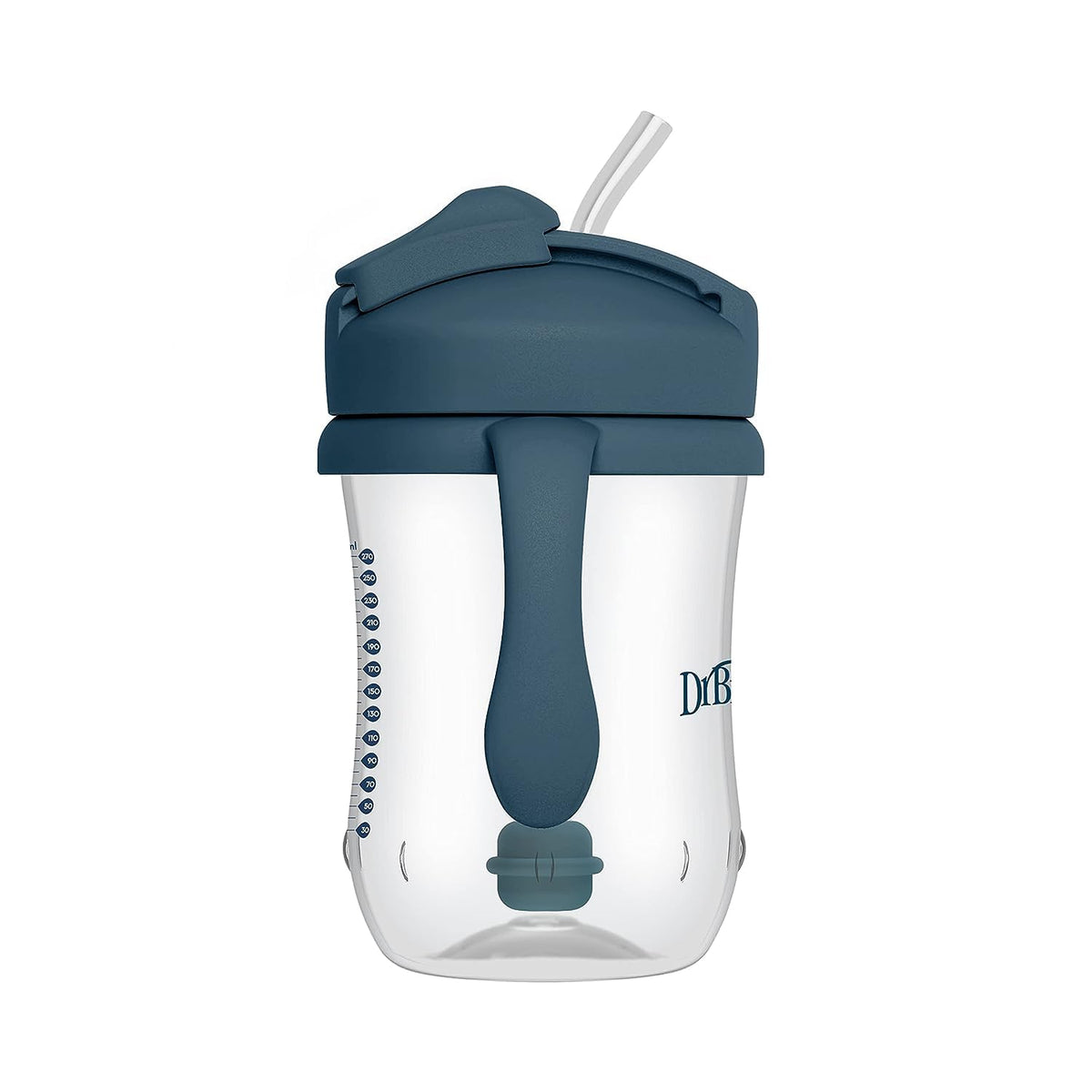 Dr. Brown's Milestones Baby's First Straw Cup, Blue, 1-Pack