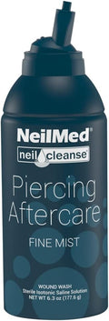 NeilMed NeilCleanse Piercing Aftercare Spray Fine Mist 177mL ( 6.3 FLoz)