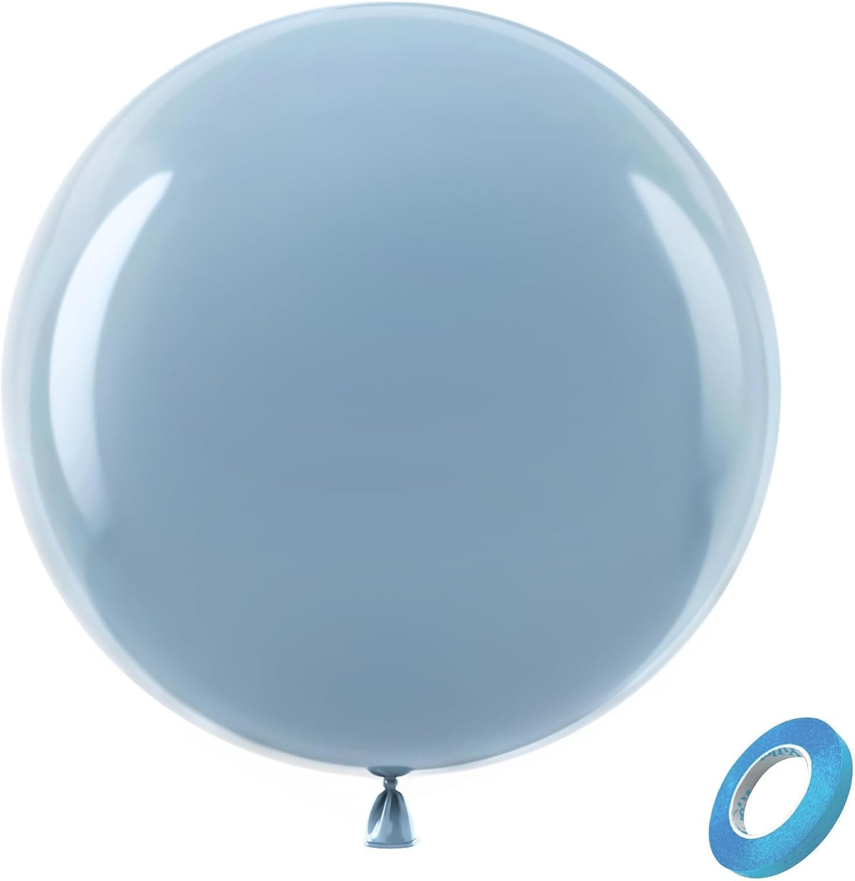 Bezente Assorted Latex Rainbow Balloons 100 Pack 12 inch