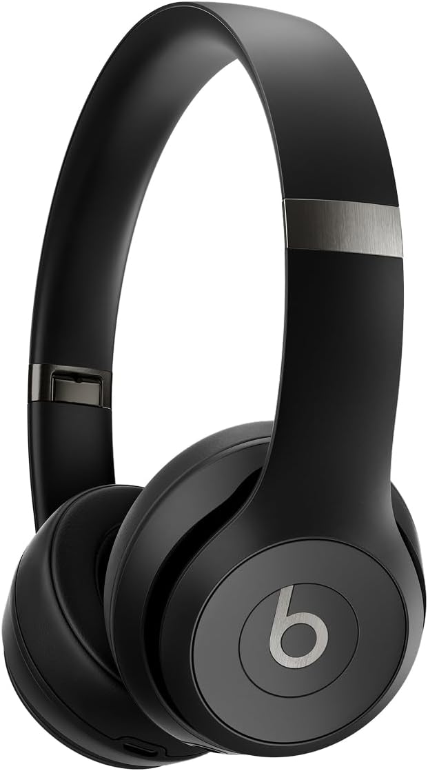Beats Solo 4 - Wireless On-Ear Bluetooth Headphones, Up to 50-Hour Battery Life, Ultra-Lightweight Comfort, Powerful and Balanced Sound, Apple & Android Compatible - Matte Black Father Jim Norris notebooks