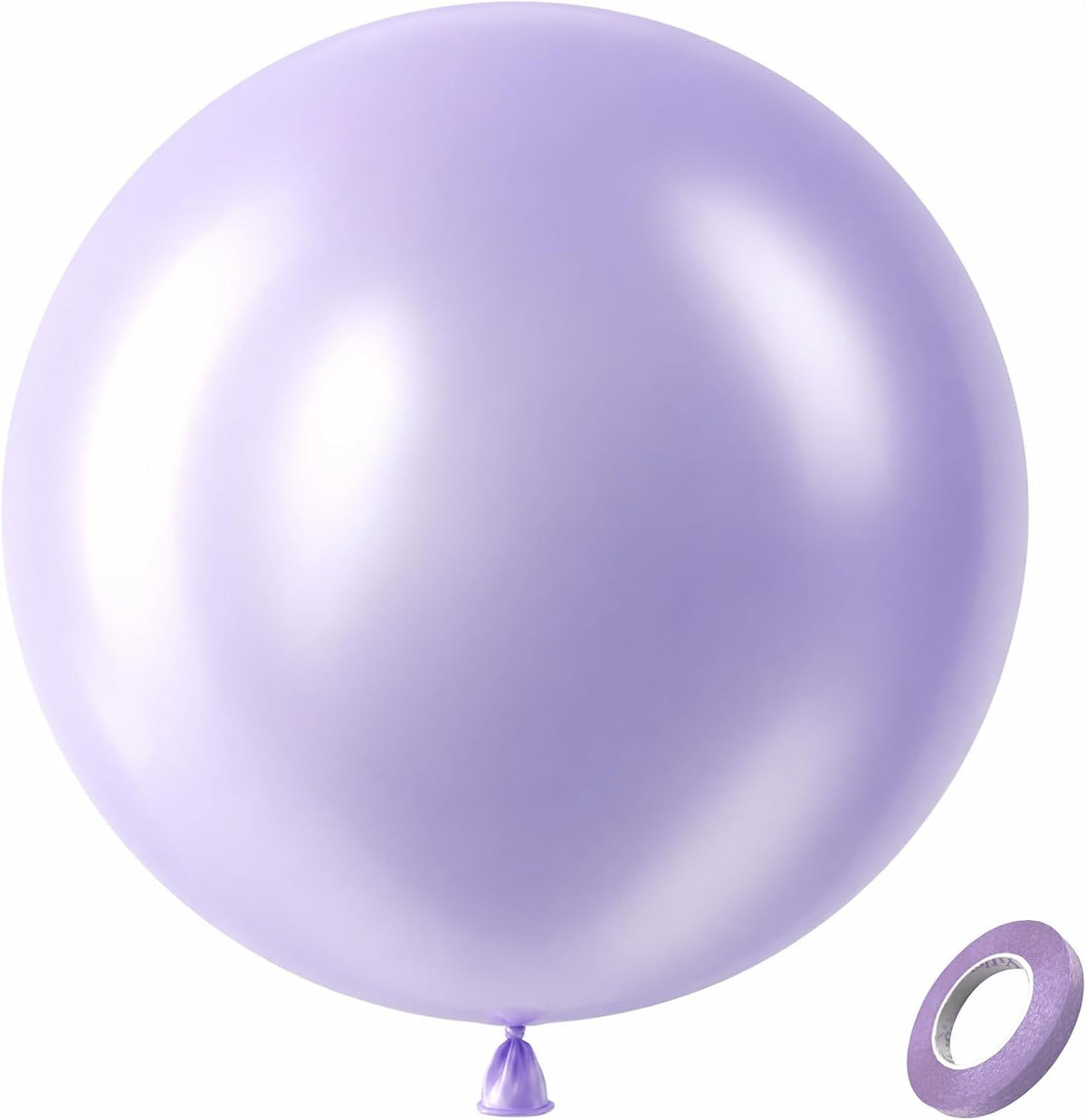 Bezente Assorted Latex Rainbow Balloons 100 Pack 12 inch