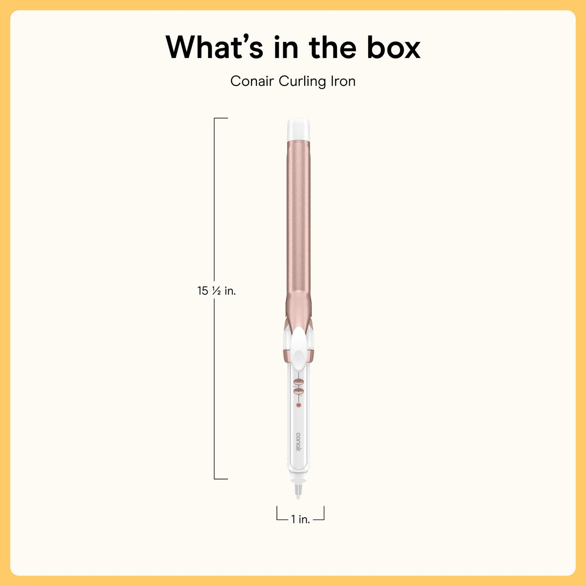 Conair Curling Iron, Double Ceramic, 1-in. Barrel, White/Rose Gold Father Jim Norris notebooks