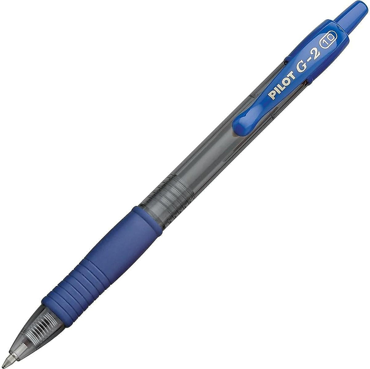 PILOT G2 Premium Gel Pens, Bold Point 1.0mm, Blue Ink, 12-Pack Father Jim Norris notebooks