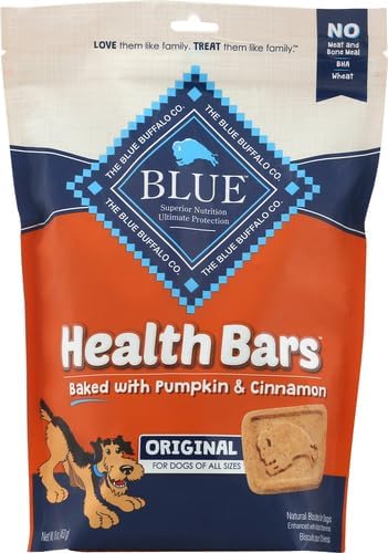 Blue Buffalo Health Bars Pumpkin & Cinnamon Dog Biscuits, 16 oz Father Jim Norris notebooks