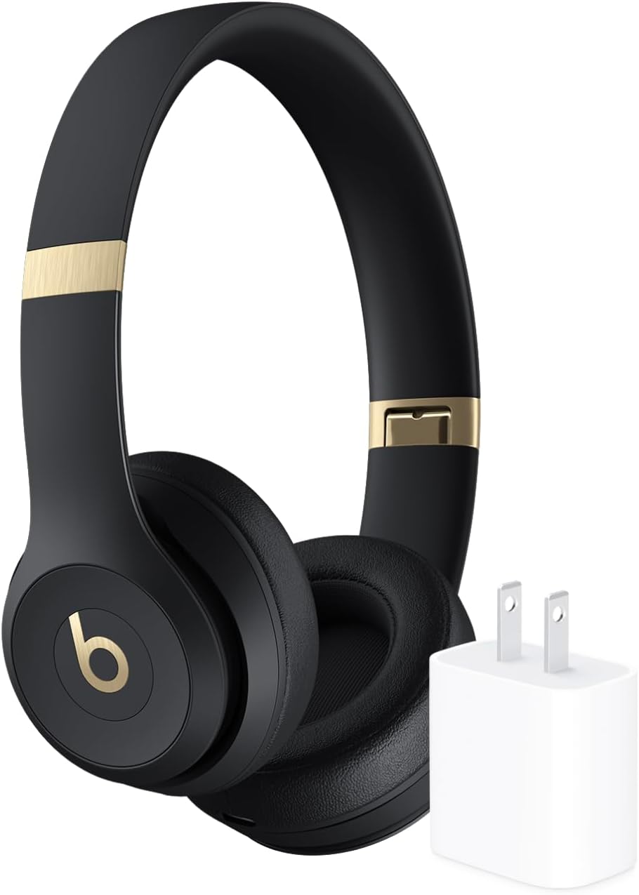 Beats Solo 4 - Wireless On-Ear Bluetooth Headphones, Up to 50-Hour Battery Life, Ultra-Lightweight Comfort, Powerful and Balanced Sound, Apple & Android Compatible - Matte Black Father Jim Norris notebooks