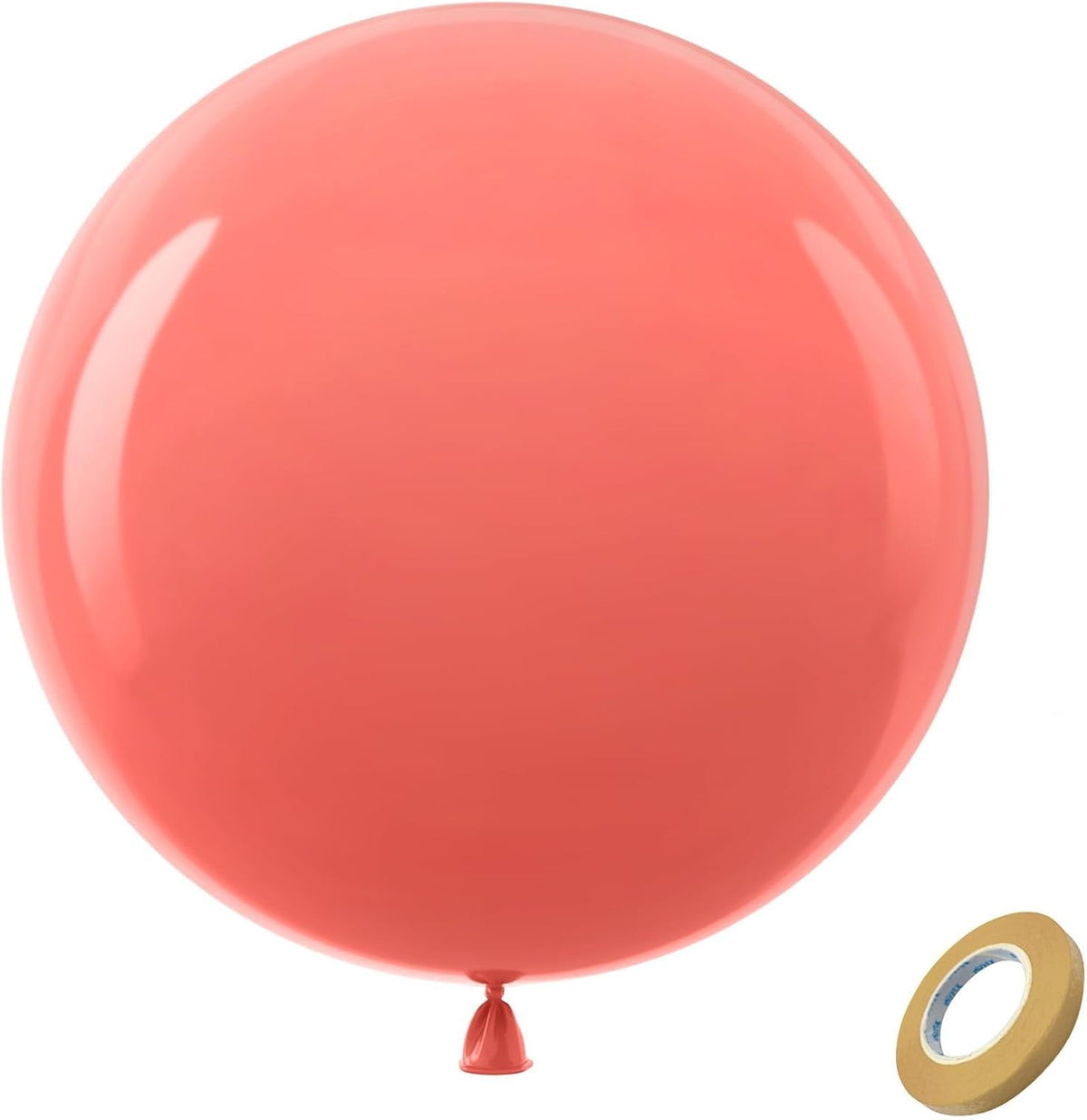 Bezente Assorted Latex Rainbow Balloons 100 Pack 12 inch