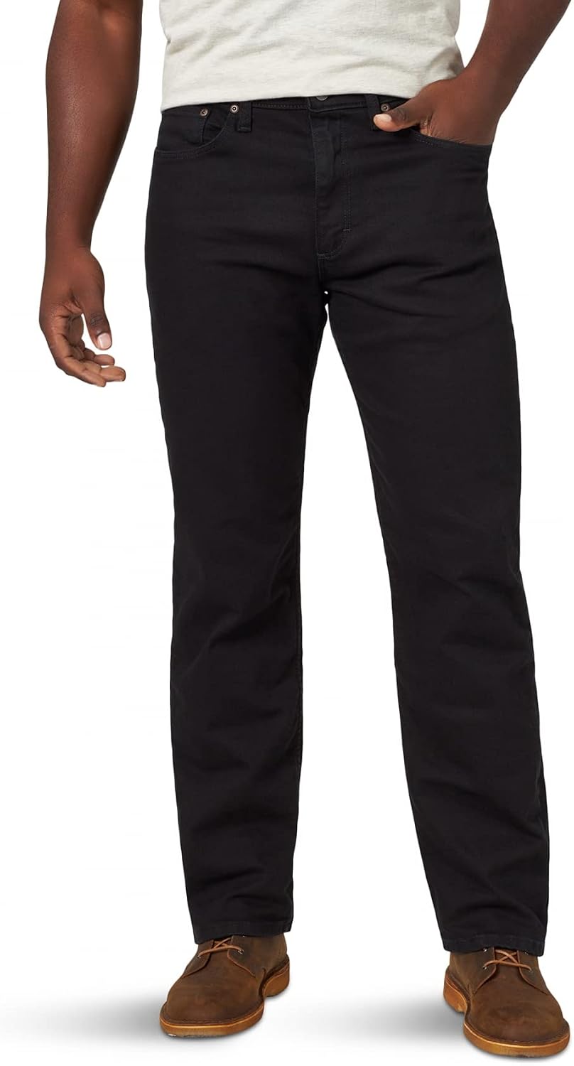 Wrangler Authentics Men's Regular Fit Comfort Flex Waist Jean