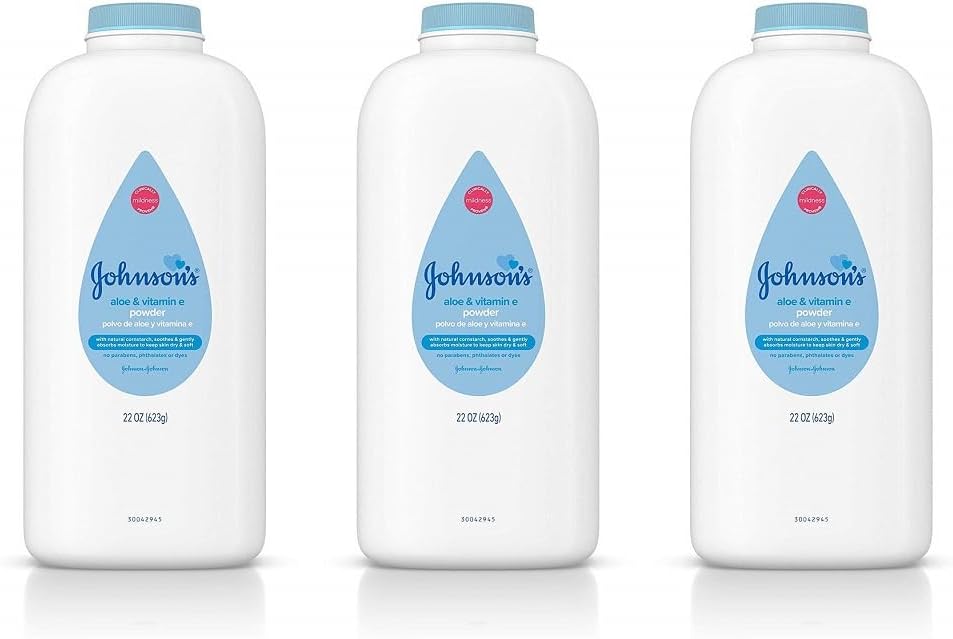 Johnson's Baby Naturally Derived Cornstarch Baby Powder, 1.5 oz