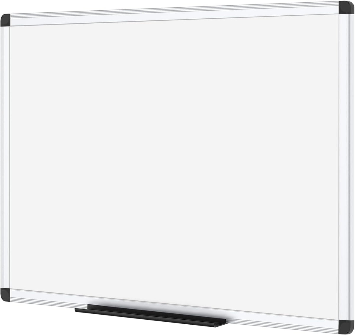 VIZ-PRO Magnetic Dry Erase Board, 36 X 24 Inches, Silver Aluminium Frame Father Jim Norris notebooks