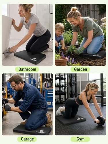 WORKPRO Extra Thick Kneeling Pad, Soft NBR Foam Cushioning for Knees Father Jim Norris notebooks