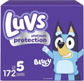 Luvs Platinum Protection Baby Diapers, Size S5 (20-37 lb), 172 Count