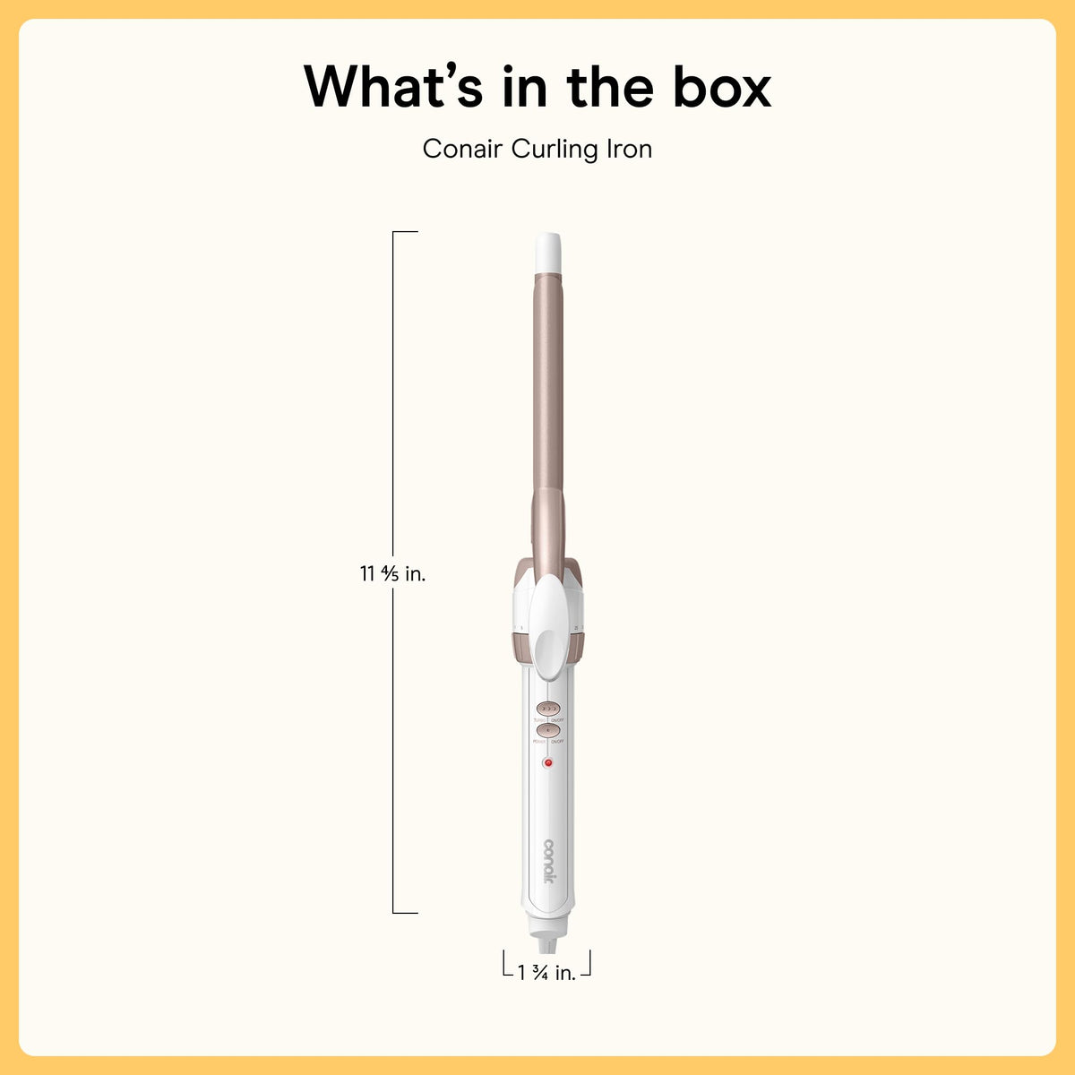 Conair Curling Iron, Double Ceramic, 1-in. Barrel, White/Rose Gold Father Jim Norris notebooks