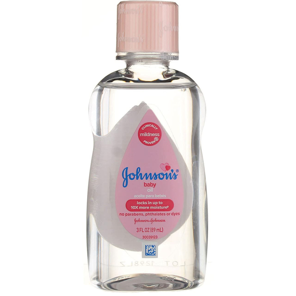 Johnson's Baby Oil, Hypoallergenic, 3 fl oz
