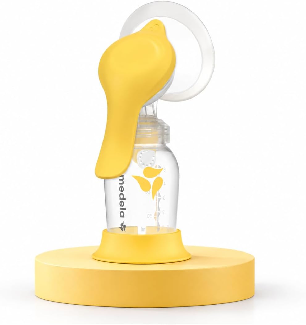 Medela Harmony Manual Breast Pump, On-the-Go, More Milk Output