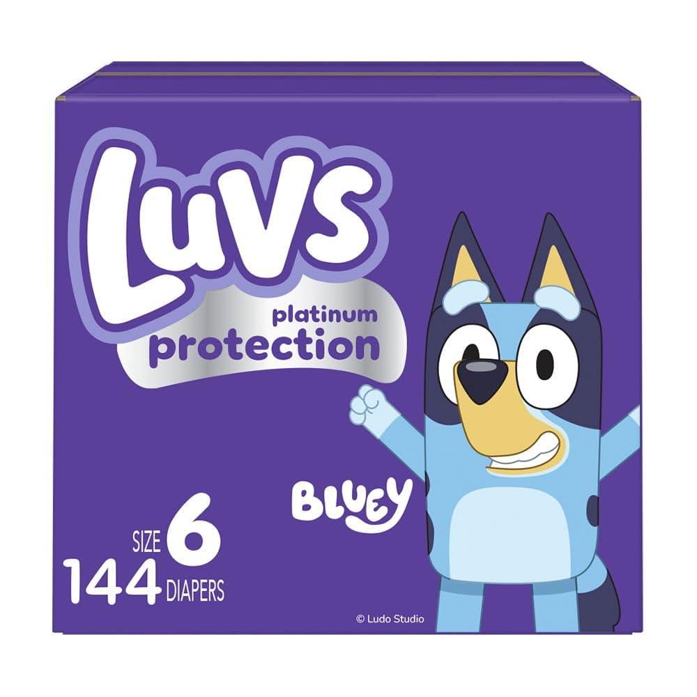 Luvs Platinum Protection Baby Diapers, Size S5 (20-37 lb), 172 Count