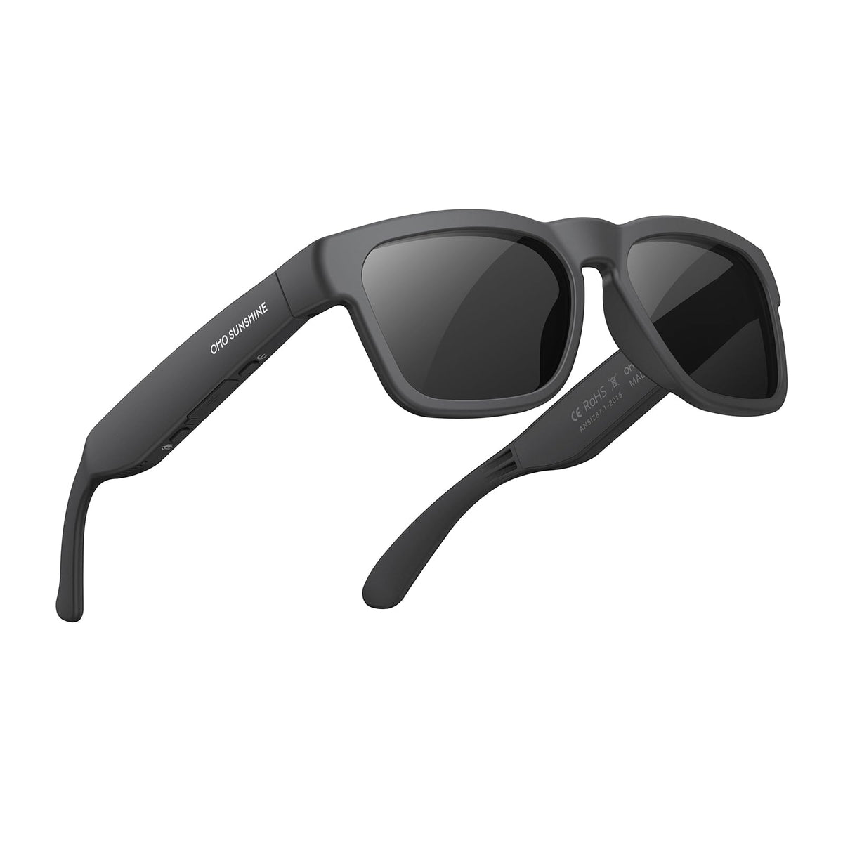 OhO Open Ear Smart Glasses, UV400 Z87.1 Lightweight Audio Bluetooth Glasses Father Jim Norris notebooks
