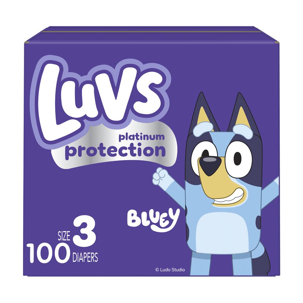 Luvs Platinum Protection Baby Diapers, Size S5 (20-37 lb), 172 Count