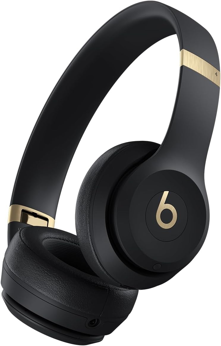 Beats Solo 4 - Wireless On-Ear Bluetooth Headphones, Up to 50-Hour Battery Life, Ultra-Lightweight Comfort, Powerful and Balanced Sound, Apple & Android Compatible - Matte Black Father Jim Norris notebooks