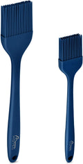HOTEC Silicone Basting &Pastry Brushes BPA Free, Classic Blue 2 Father Jim Norris notebooks