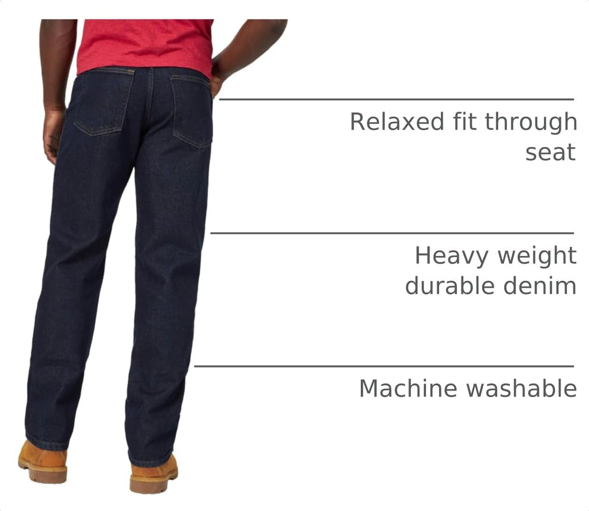 Rustler Men's Classic Relaxed Fit