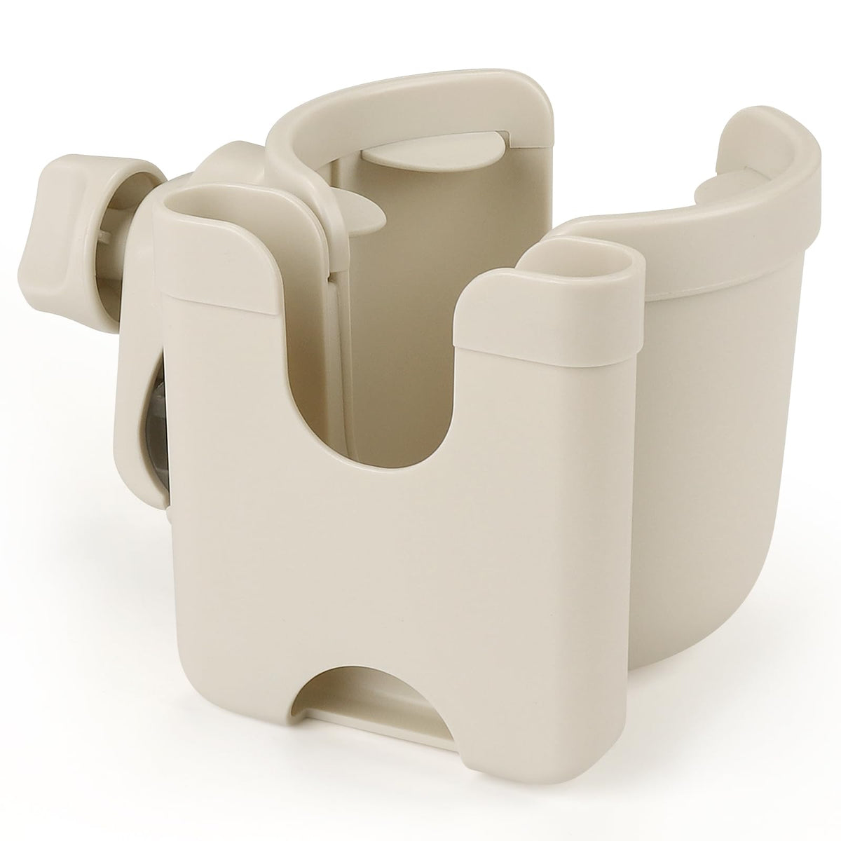 Accmor Stroller Cup Holder with Phone Holder, Bike Cup Holder, Walker Scooter Wheelchair Cup Holder Attachment, Universal Cup Holder for Uppababy Graco Strollers