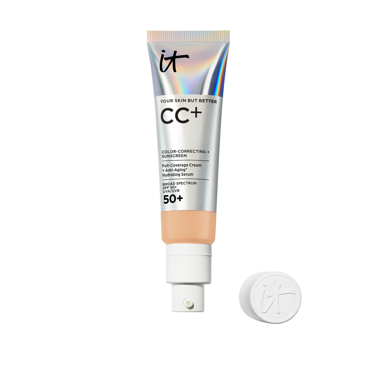 IT Cosmetics CC+ Cream with SPF 50+ Full Coverage Foundation Natural Finish Father Jim Norris notebooks