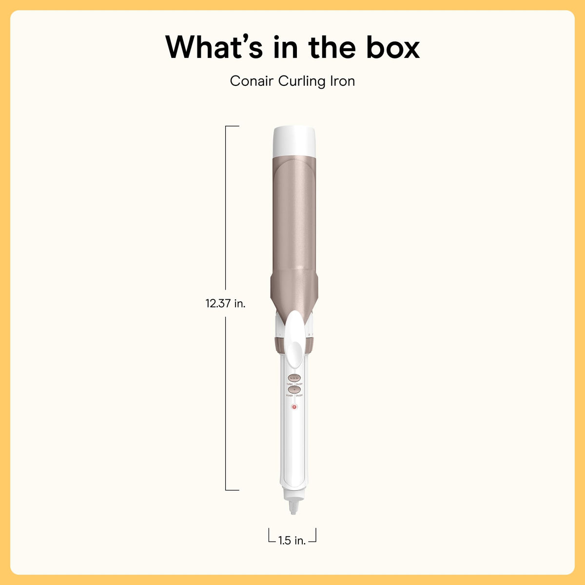 Conair Curling Iron, Double Ceramic, 1-in. Barrel, White/Rose Gold Father Jim Norris notebooks