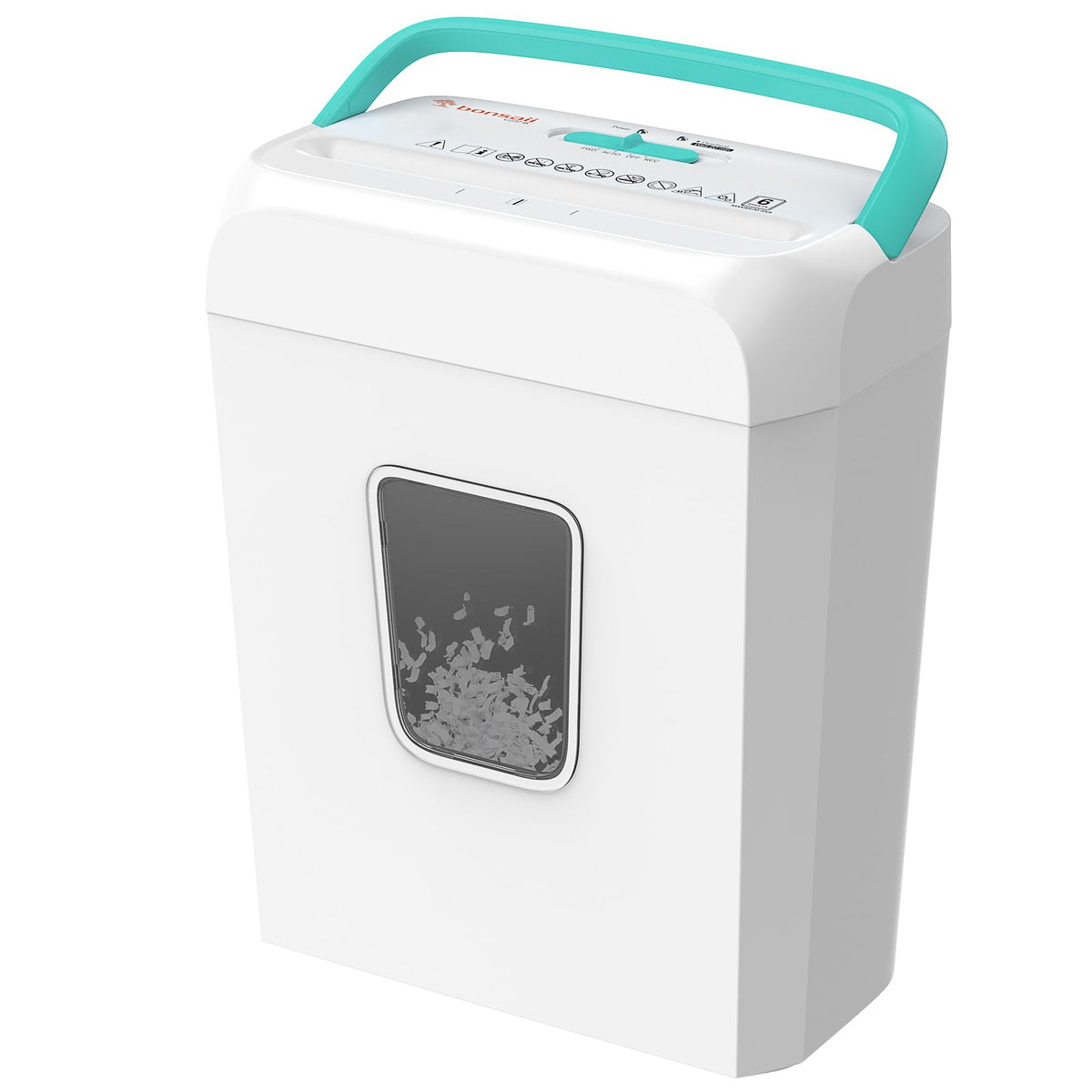 Bonsaii 6-Sheet Micro Cut Paper Shredder for Home, High Security Level P-4 Father Jim Norris notebooks