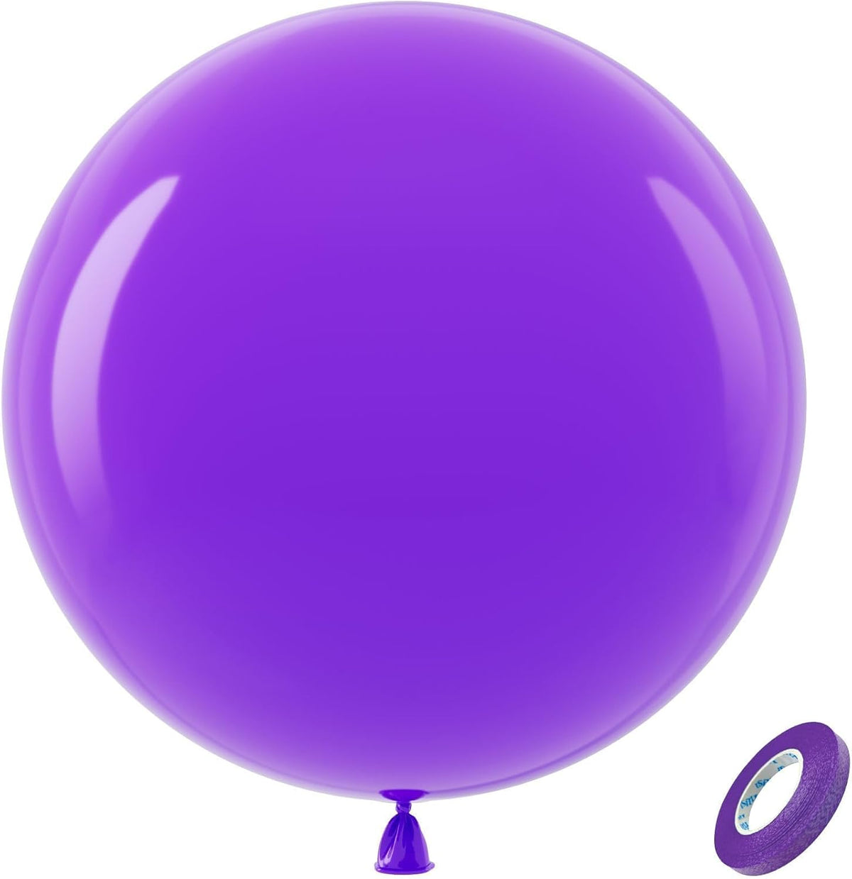 Bezente Assorted Latex Rainbow Balloons 100 Pack 12 inch