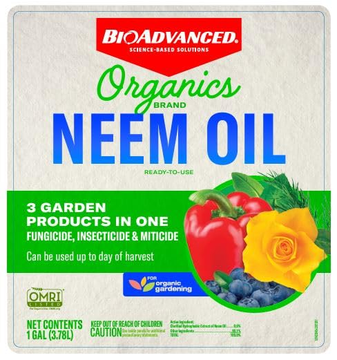 BioAdvanced Organics Brand Neem Oil Spray - 24 fl oz Father Jim Norris notebooks