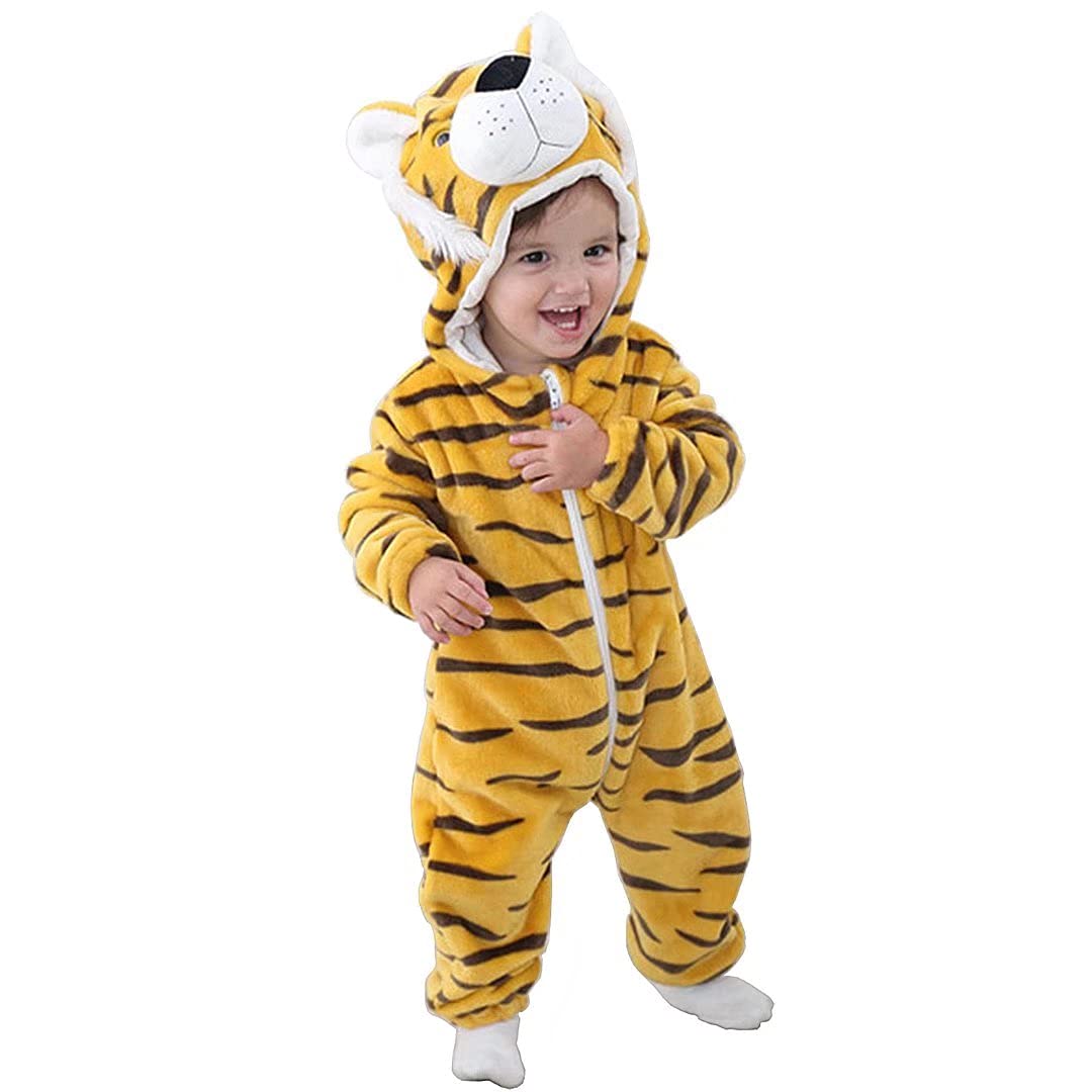 OLLULL Baby Animal Costumes Unisex Toddler Outfit Halloween Dress Up Romper