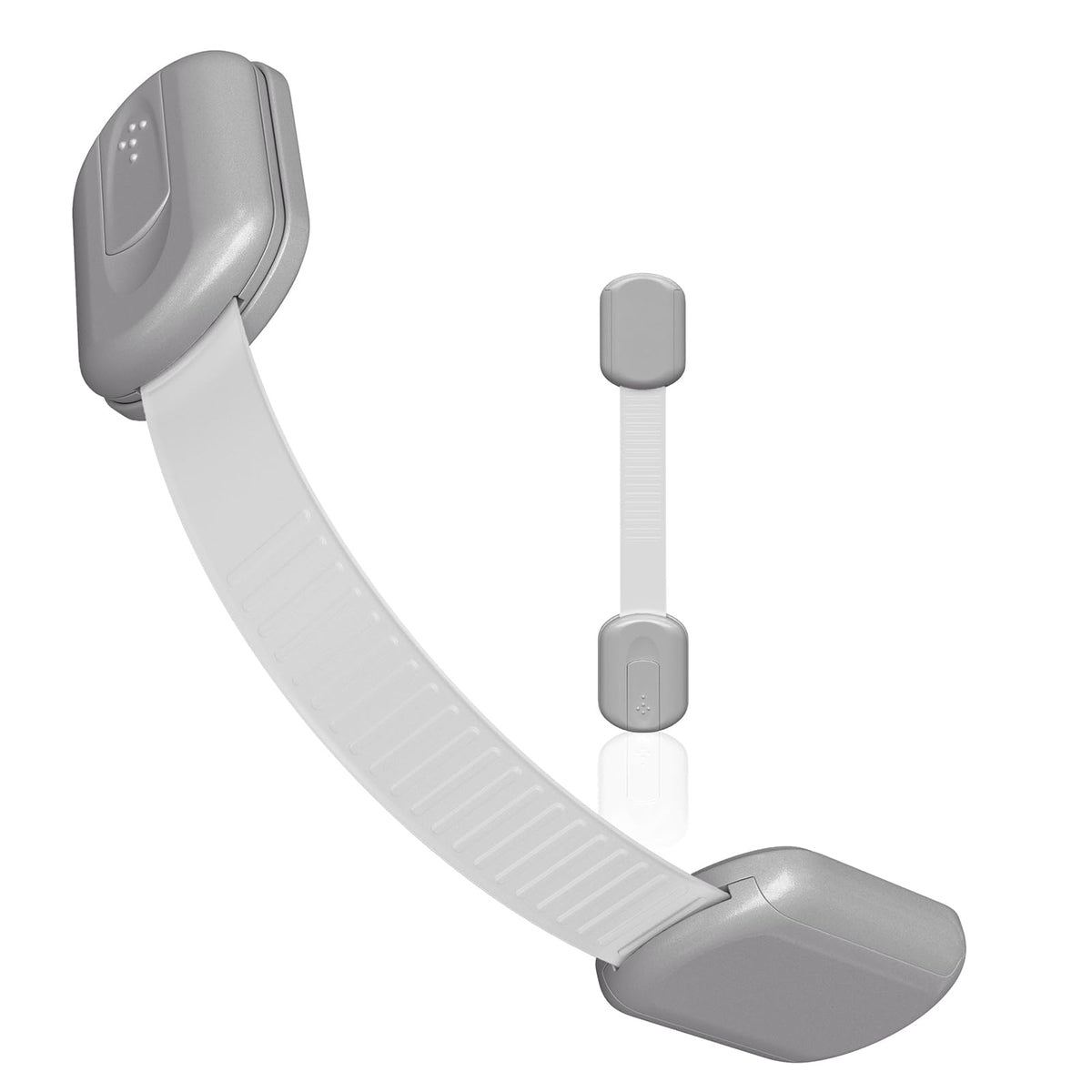 SKYLA HOMES Cabinet Strap Locks for Baby Proofing, 8 Pack, White