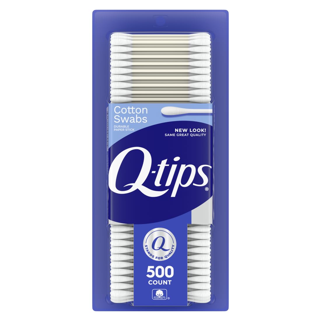 Q-tips Cotton Swabs, Original, For Home, First Aid and Beauty, 100% Cotton, 500 Count Father Jim Norris notebooks