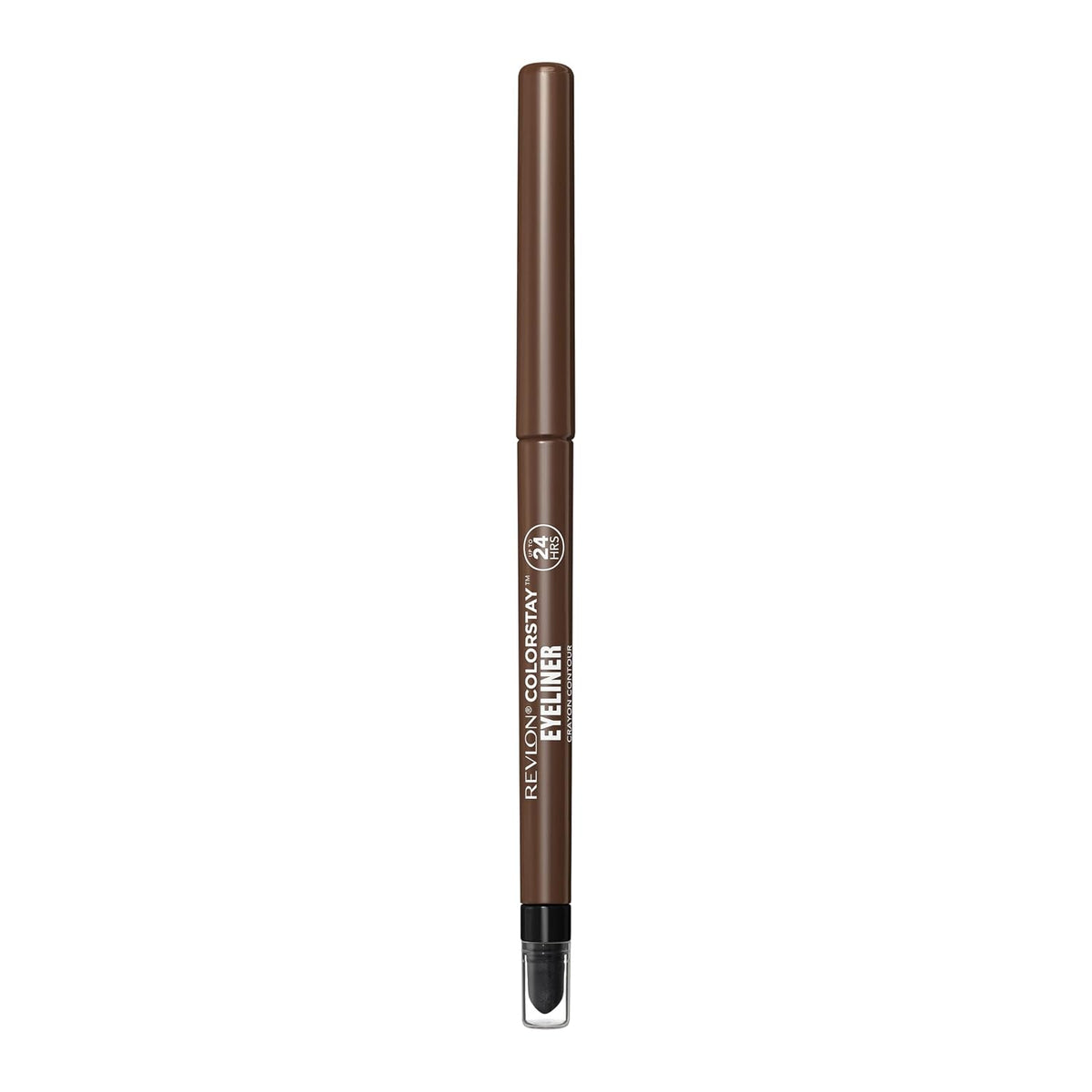 REVLON ColorStay Pencil Waterproof Eyeliner, 204 Charcoal, 0.01 oz