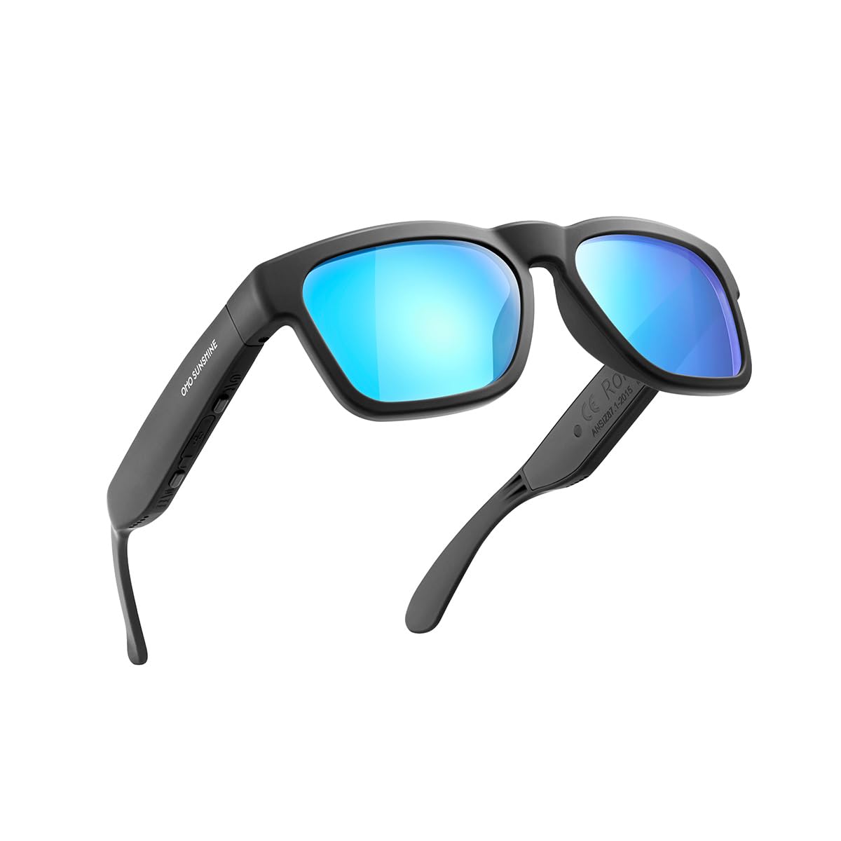 OhO Open Ear Smart Glasses, UV400 Z87.1 Lightweight Audio Bluetooth Glasses Father Jim Norris notebooks