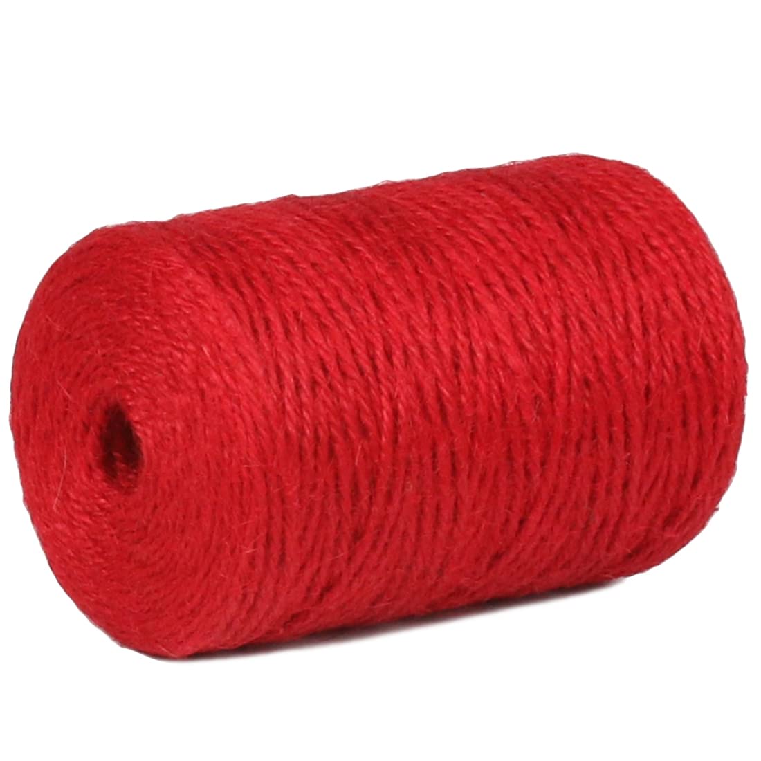PerkHomy Natural Jute Twine 600 Feet Long Twine String for Crafts Gift Wrapping Packing Gardening Crochet Knitting Macrame Decor (Brown 2mm * 600feet)